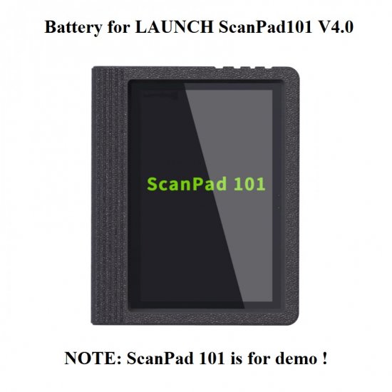 Battery Replacement for 10inch LAUNCH ScanPad 101 V4.0 Scan ToolLAUNCH